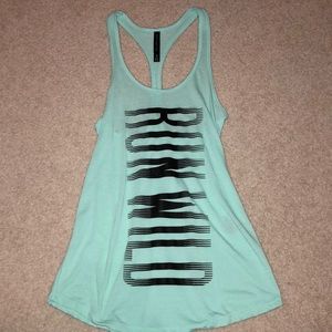 Run Wild Blue Loose Tank